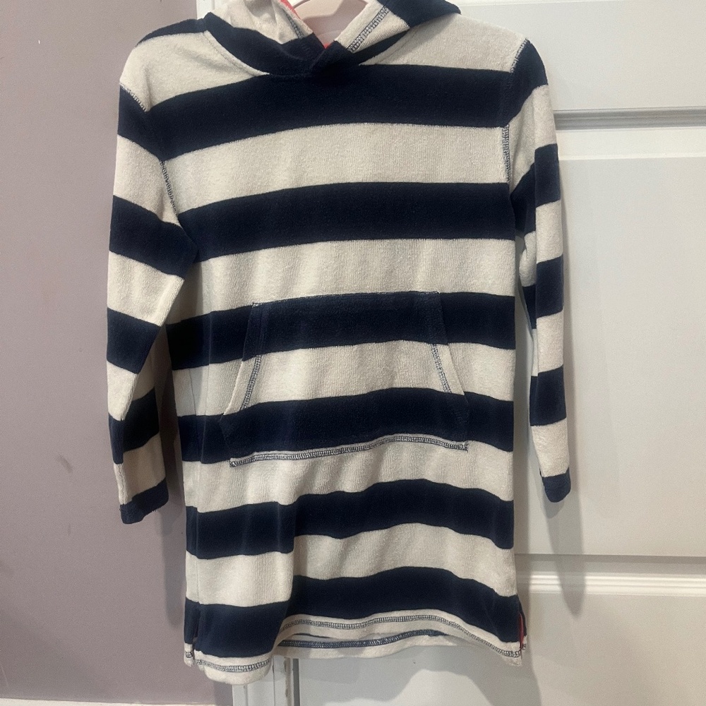 Boden hooded towel cover up